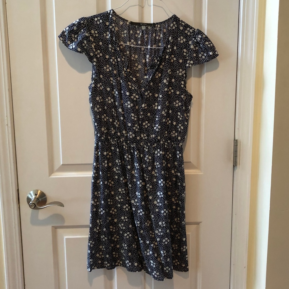 Blue Floral Dress